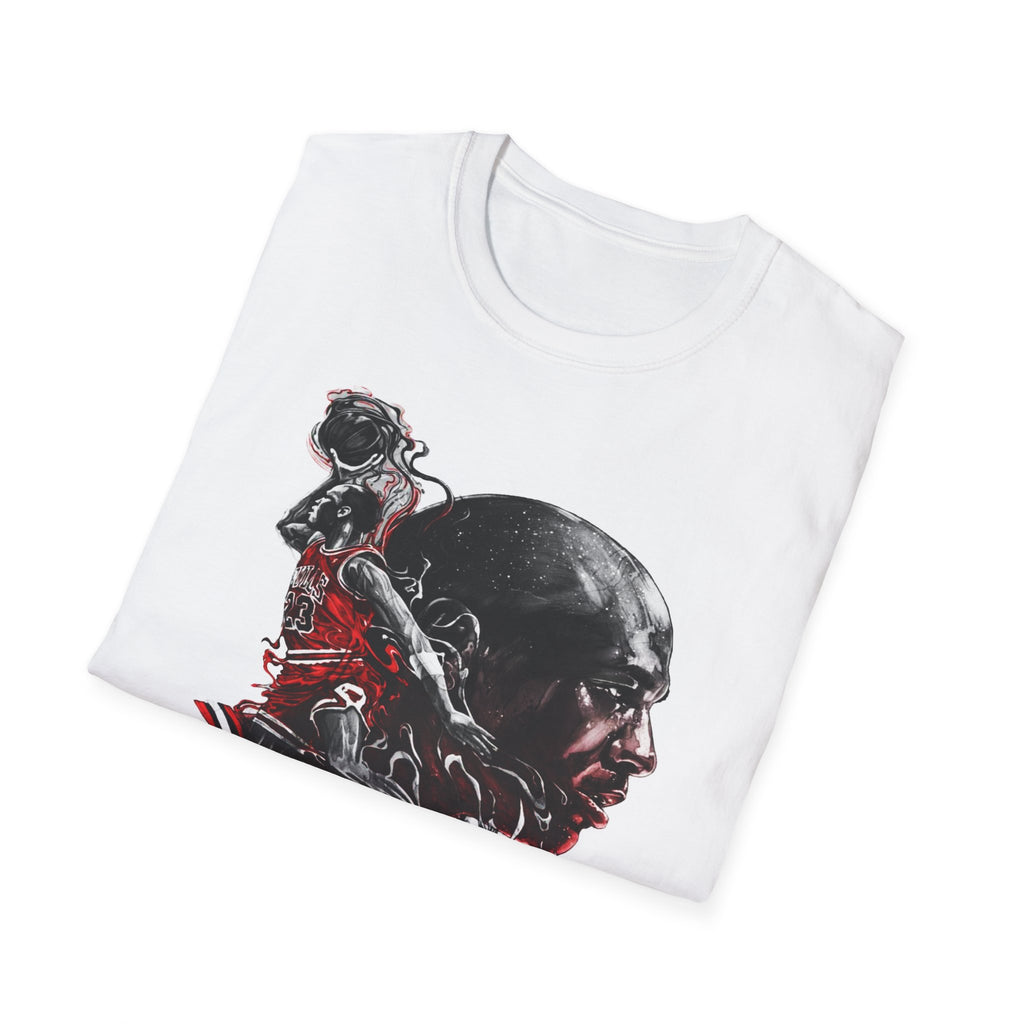 Michael Jordan Graphic T-Shirt - Sporty Style for Basketball Fans