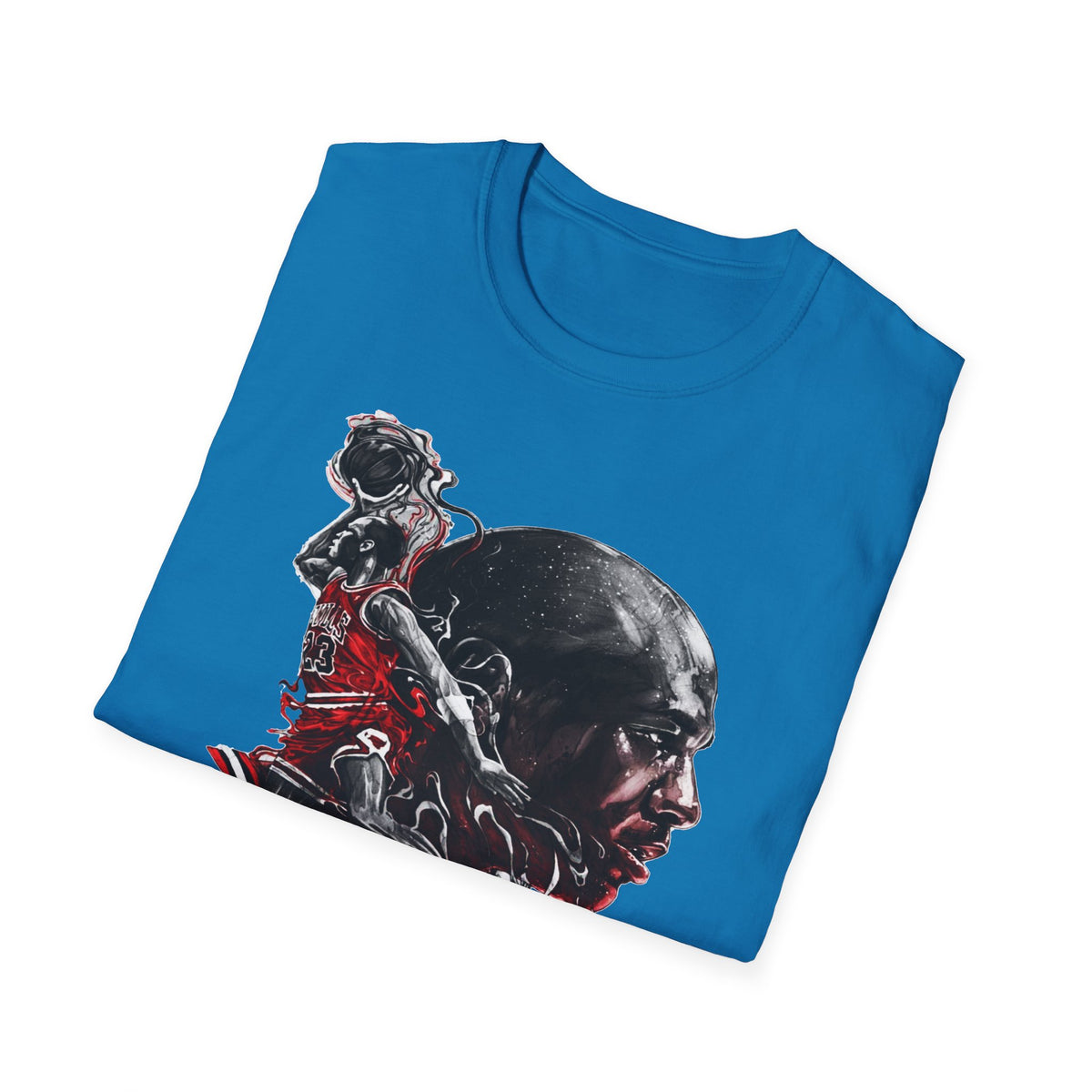Michael Jordan Graphic T-Shirt - Sporty Style for Basketball Fans