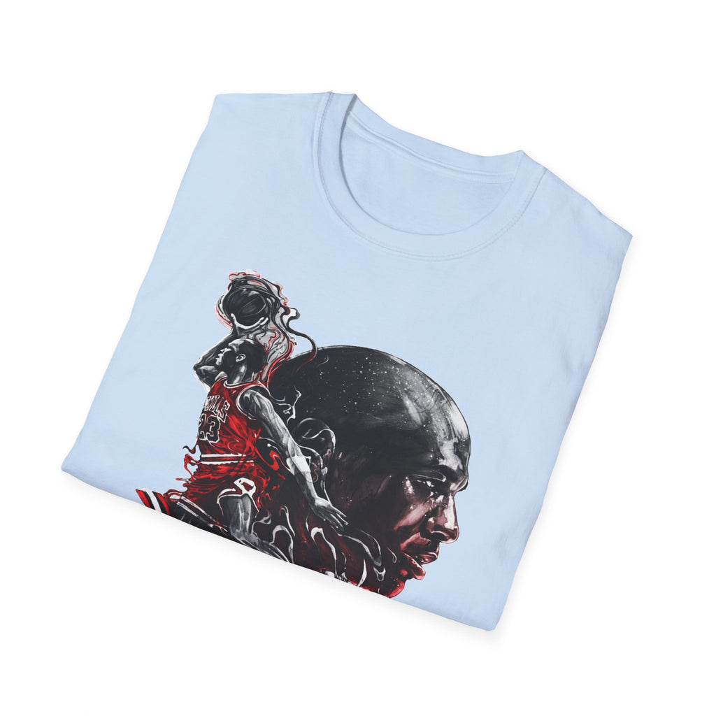 Michael Jordan Graphic T-Shirt - Sporty Style for Basketball Fans