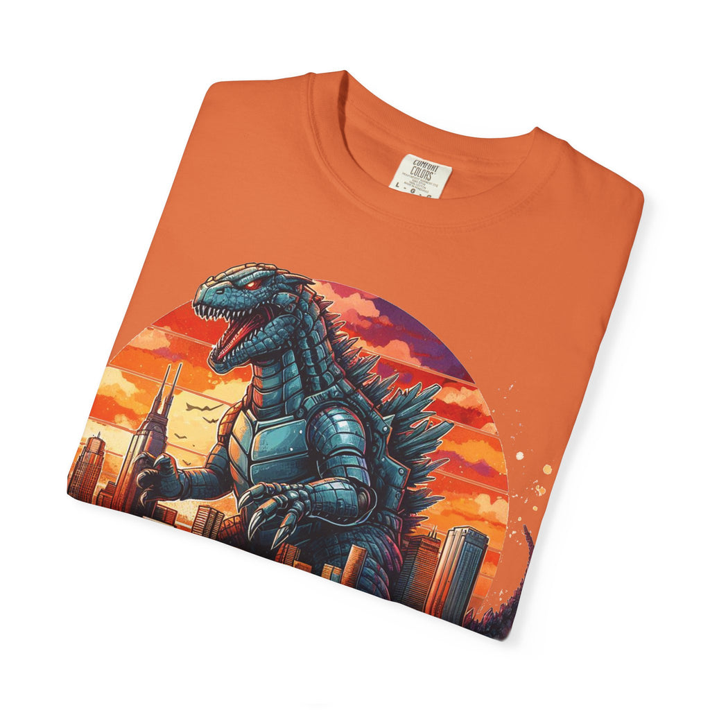 Mechagodzilla Graphic T-Shirt — Retro City Kaiju Tee