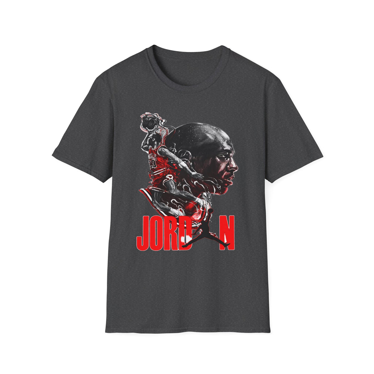 Michael Jordan Graphic T-Shirt - Sporty Style for Basketball Fans