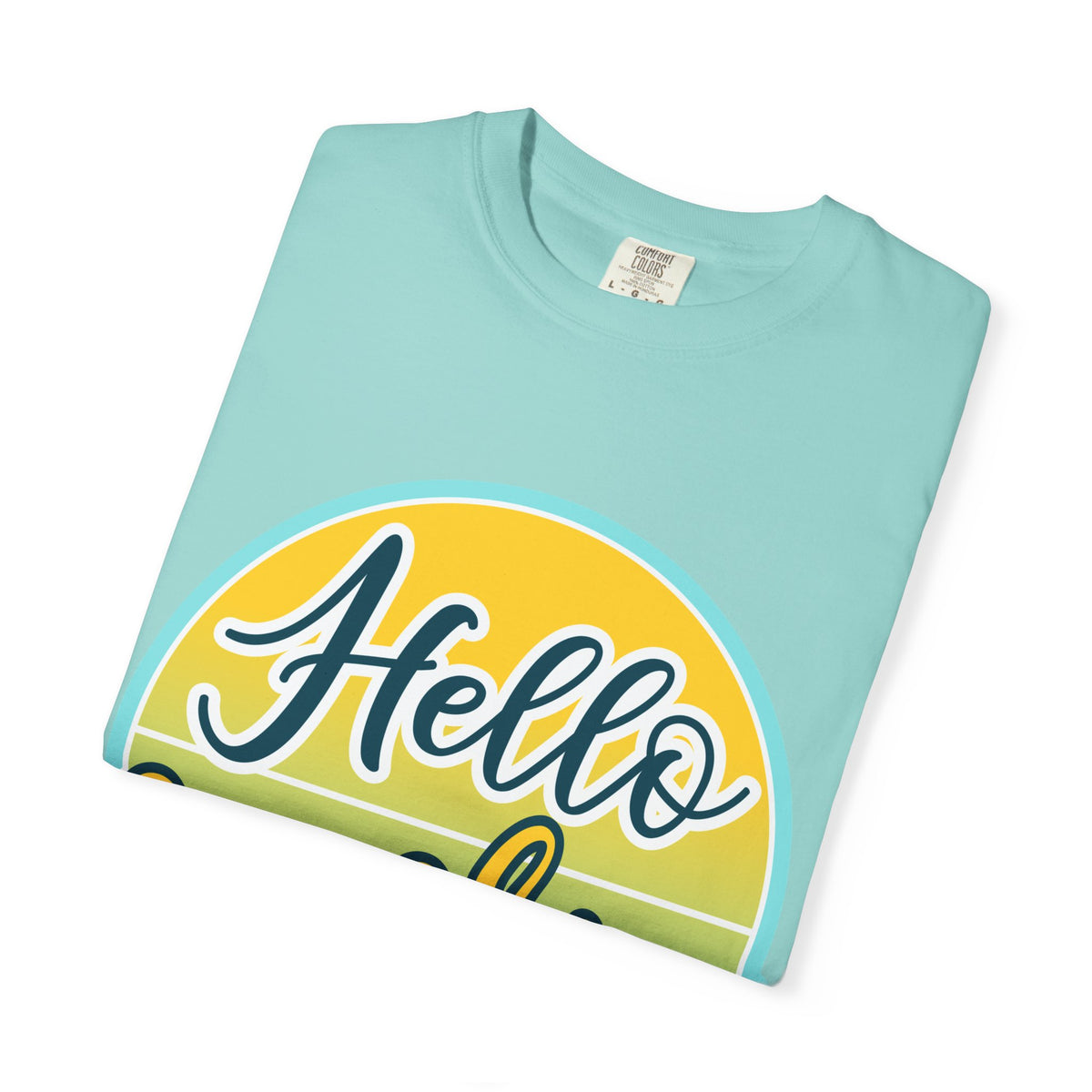 Hello Sunshine T-Shirt — Retro Sun Graphic Tee for Bright, Sunny Vibes