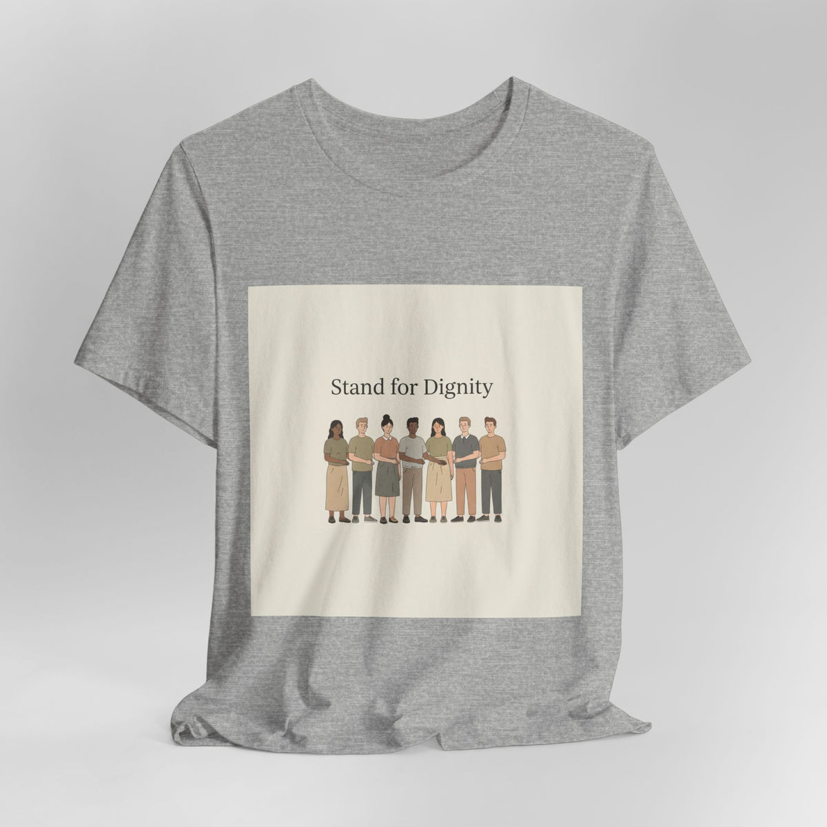 Stand for Dignity Tee | human dignity shirt, unity nonpartisan message