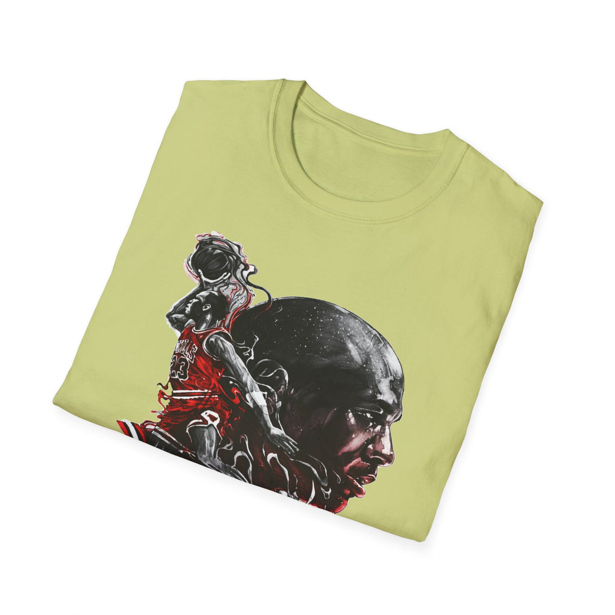 Michael Jordan Graphic T-Shirt - Sporty Style for Basketball Fans
