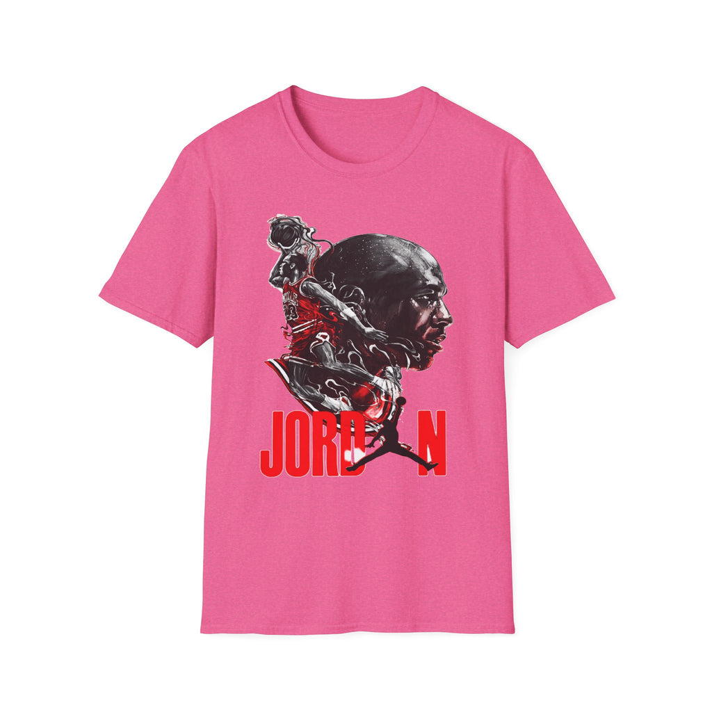 Michael Jordan Graphic T-Shirt - Sporty Style for Basketball Fans
