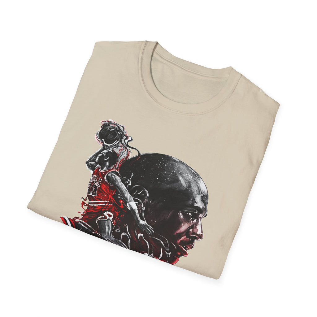Michael Jordan Graphic T-Shirt - Sporty Style for Basketball Fans
