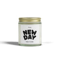 New Day Scented Candle — Coconut Apricot Wax (4oz & 9oz)