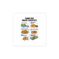 Game Day Snack Logistics Sticker | dip strategist, tailgate blueprint
