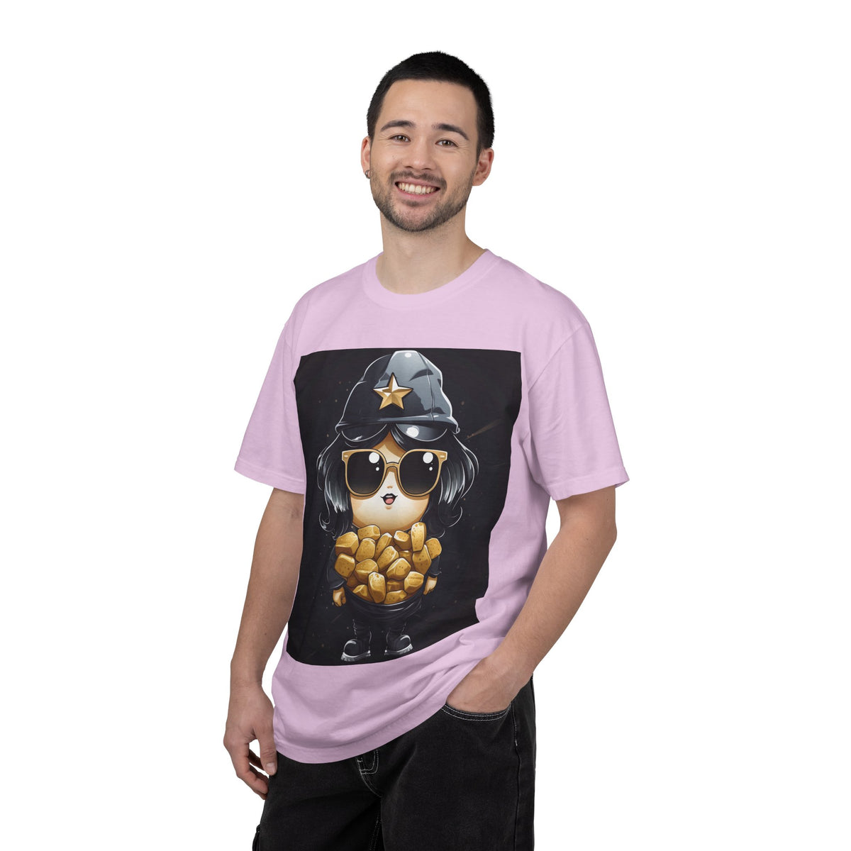 Police Pup T-Shirt — Cute Kawaii Cop Dog in Sunglasses Graphic Tee