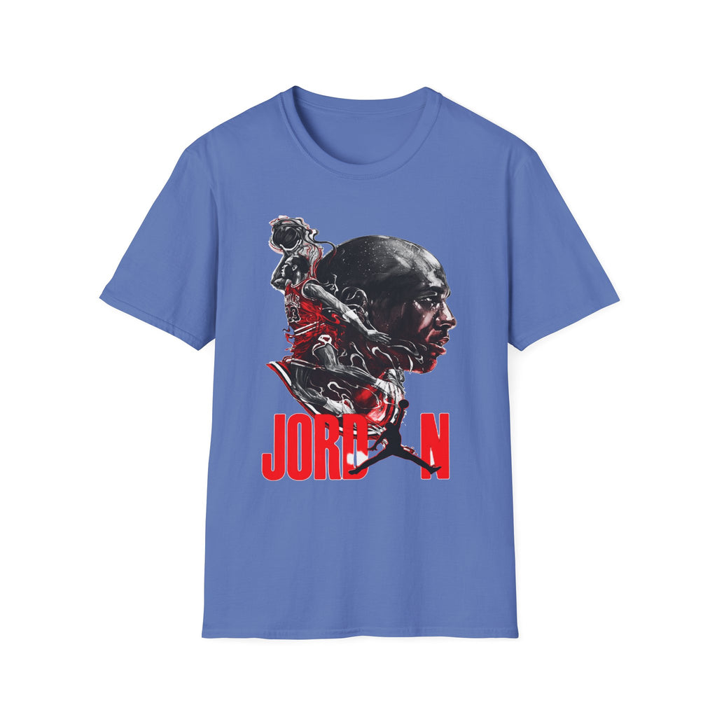 Michael Jordan Graphic T-Shirt - Sporty Style for Basketball Fans