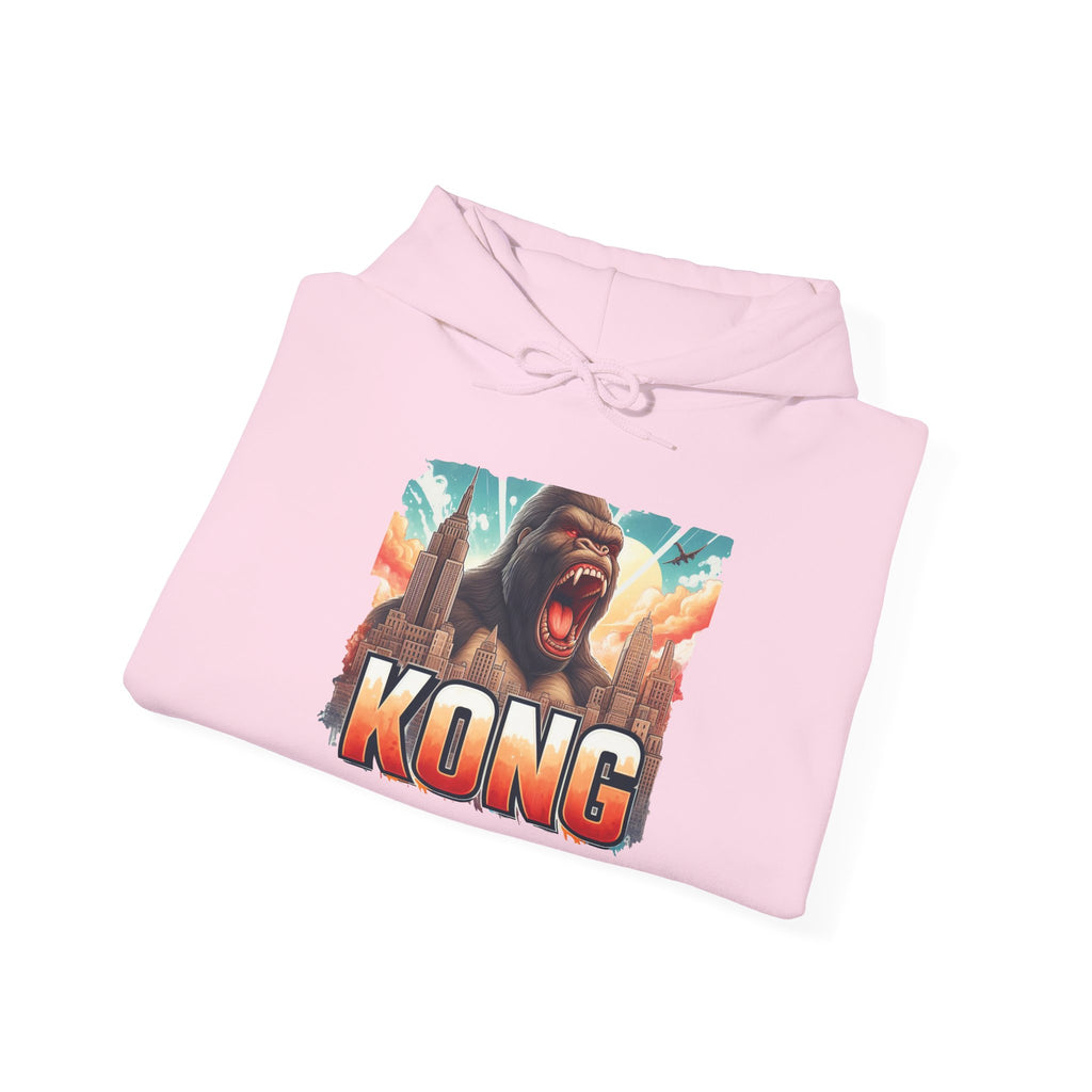 Kong Graphic Hoodie — Retro King of the City Gorilla Sweatshirt