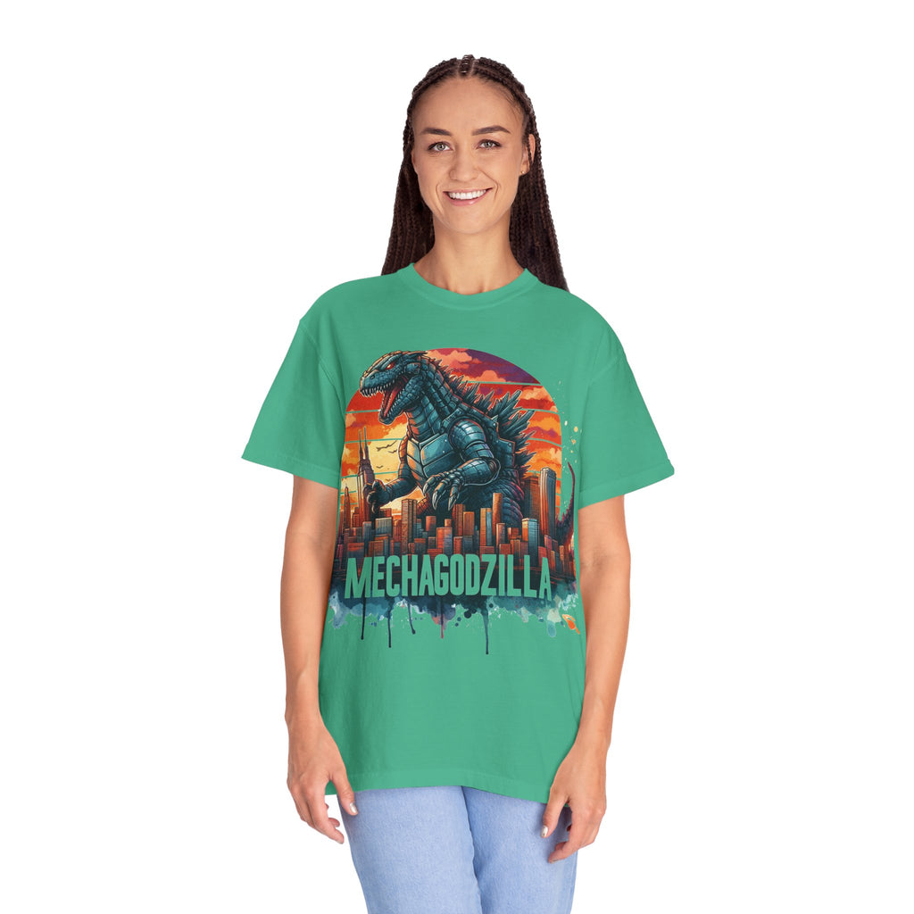 Mechagodzilla Graphic T-Shirt — Retro City Kaiju Tee