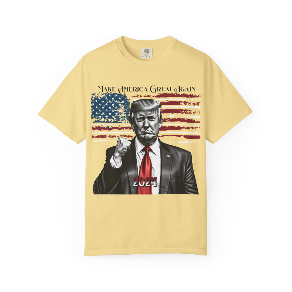 Patriotic 2024 Political Graphic T-Shirt — 'Make America Great Again' Design