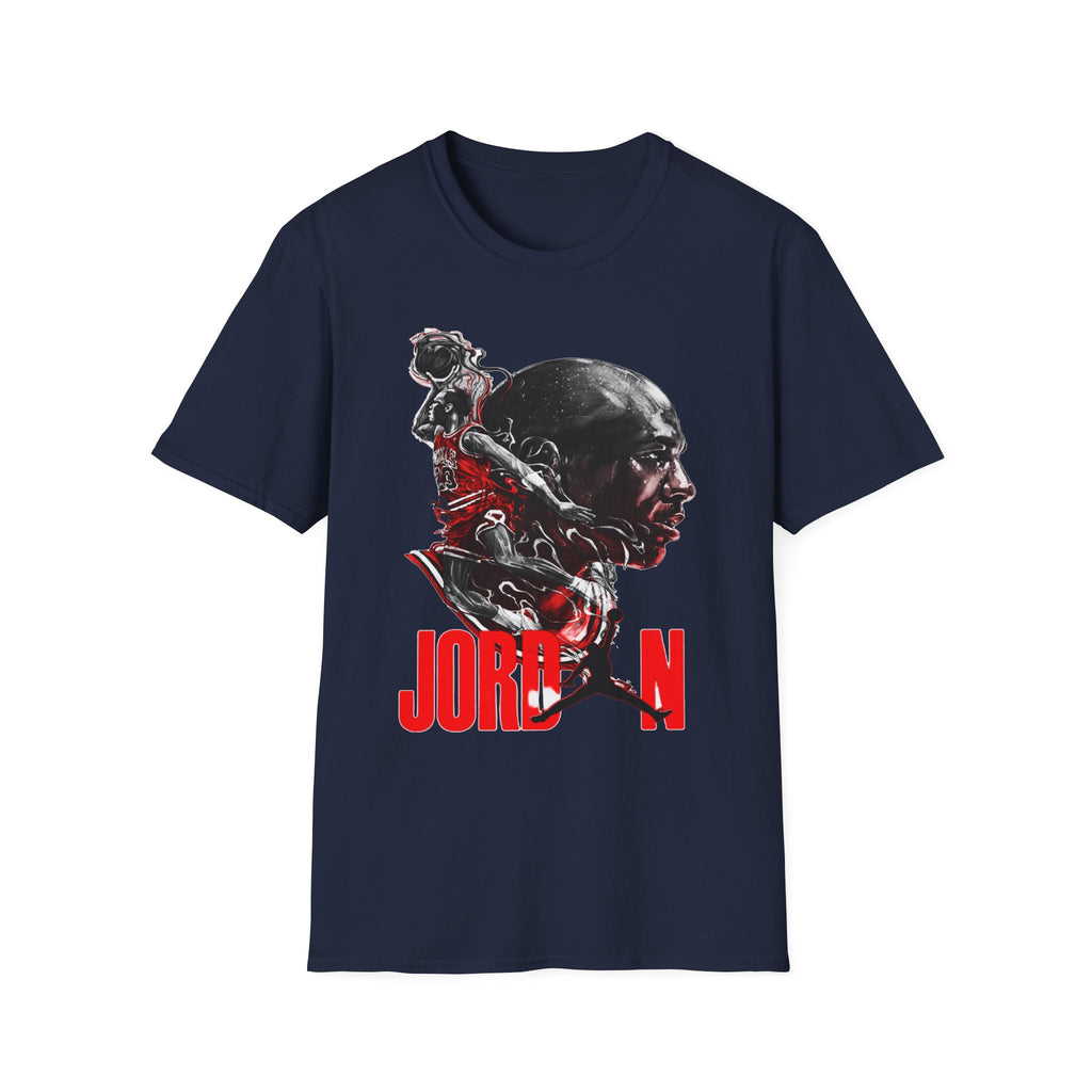 Michael Jordan Graphic T-Shirt - Sporty Style for Basketball Fans