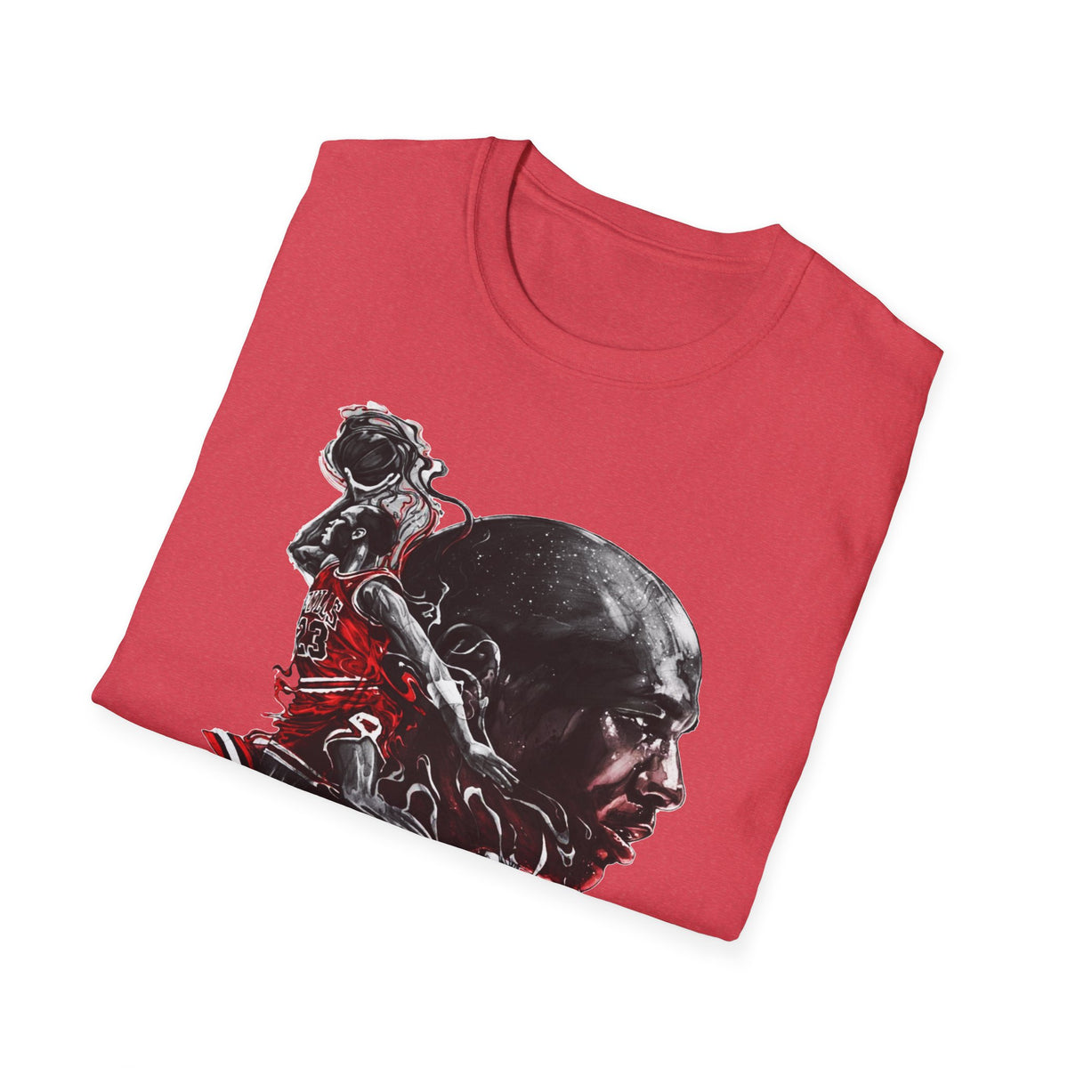 Michael Jordan Graphic T-Shirt - Sporty Style for Basketball Fans