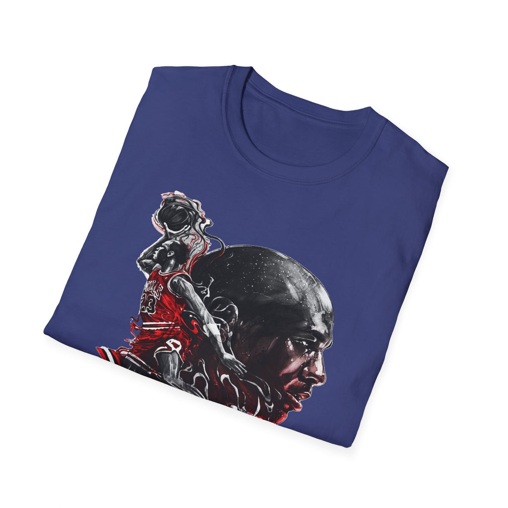 Michael Jordan Graphic T-Shirt - Sporty Style for Basketball Fans
