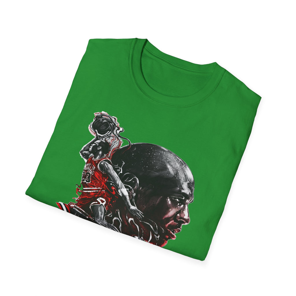 Michael Jordan Graphic T-Shirt - Sporty Style for Basketball Fans