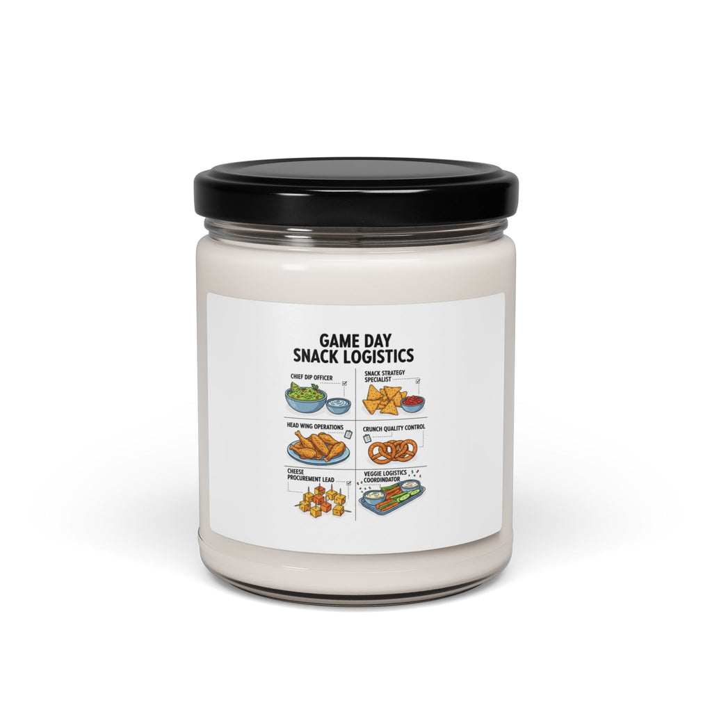 Game Day Snack Logistics Candle, Dip Strategist | Tailgate Blueprint