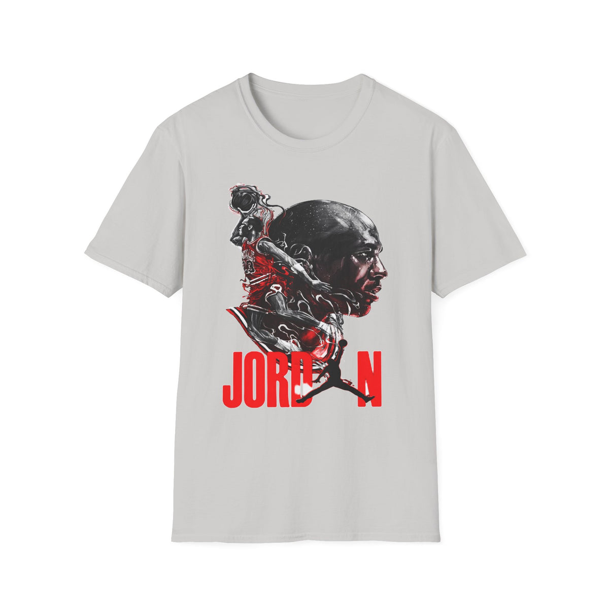 Michael Jordan Graphic T-Shirt - Sporty Style for Basketball Fans