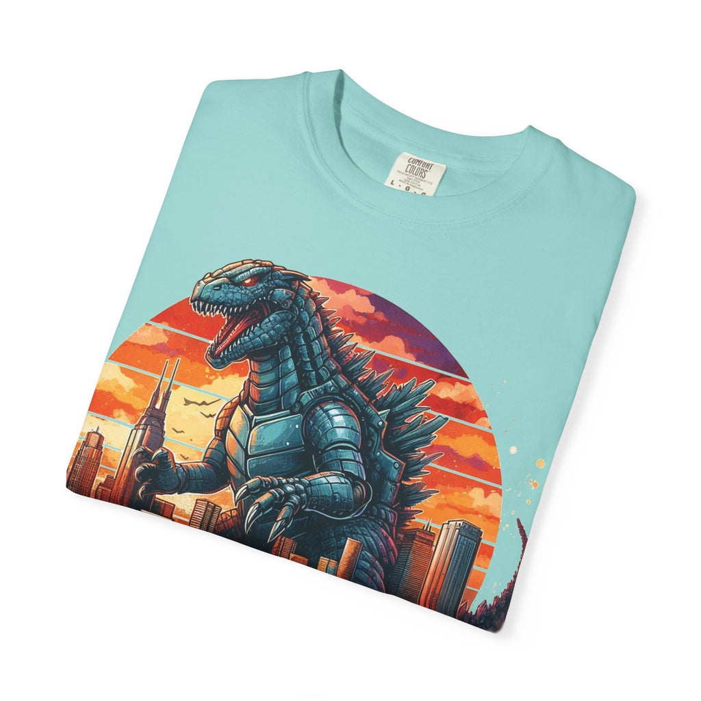 Mechagodzilla Graphic T-Shirt — Retro City Kaiju Tee