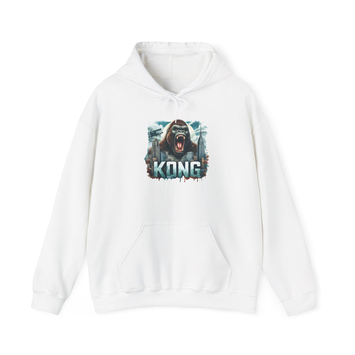 KONG Roaring Gorilla Hoodie — Graphic Ape Sweatshirt