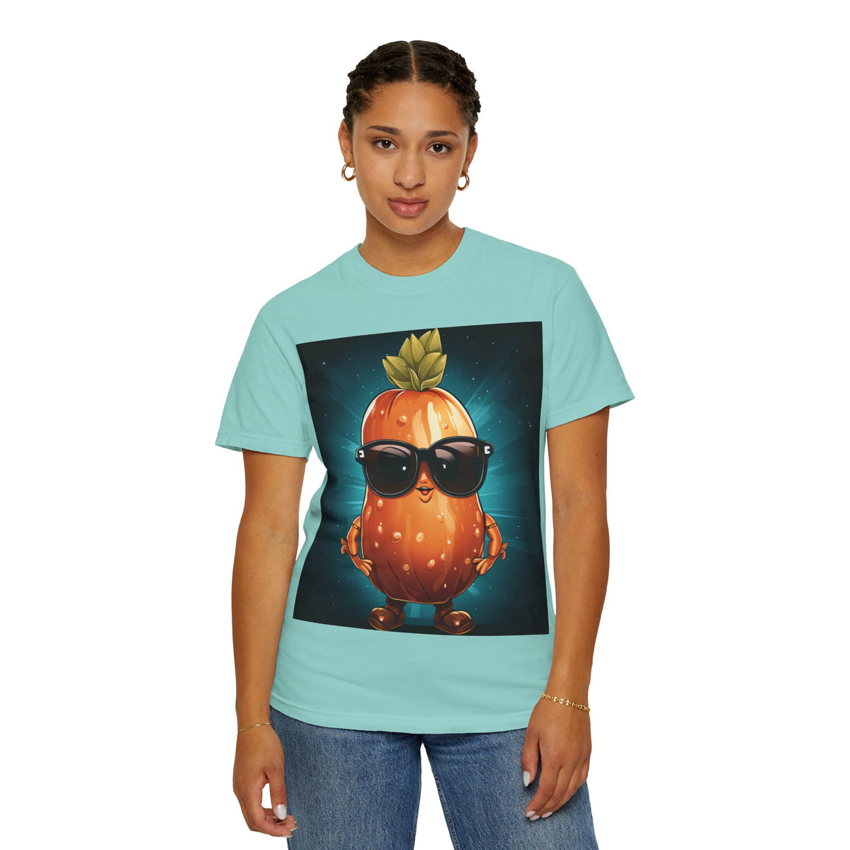 Cool Pineapple T-Shirt — Funny Sunglasses Fruit Graphic Tee