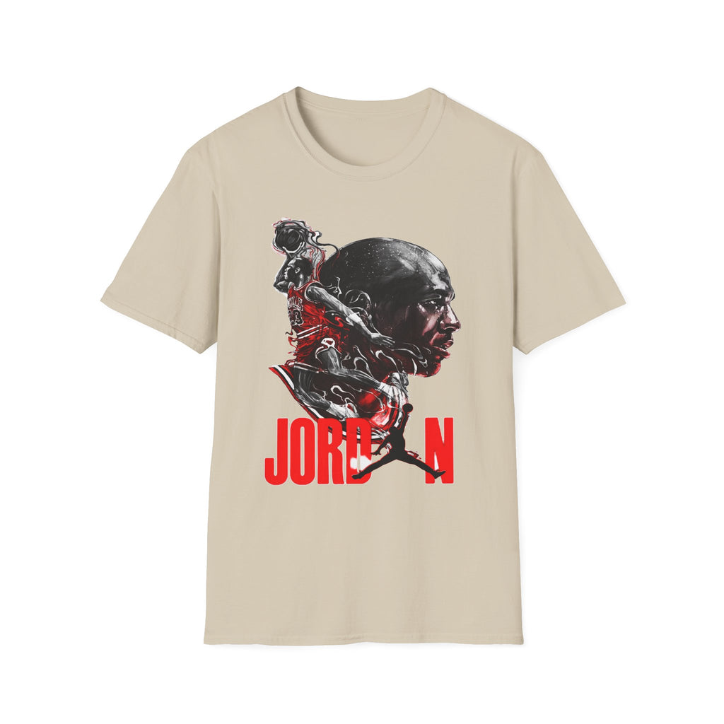 Michael Jordan Graphic T-Shirt - Sporty Style for Basketball Fans