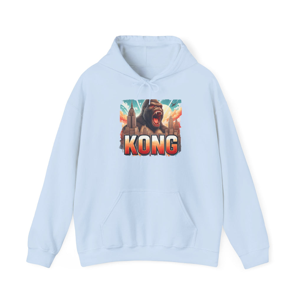 Kong Graphic Hoodie — Retro King of the City Gorilla Sweatshirt