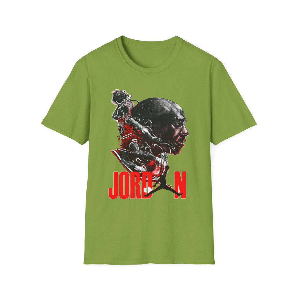 Michael Jordan Graphic T-Shirt - Sporty Style for Basketball Fans