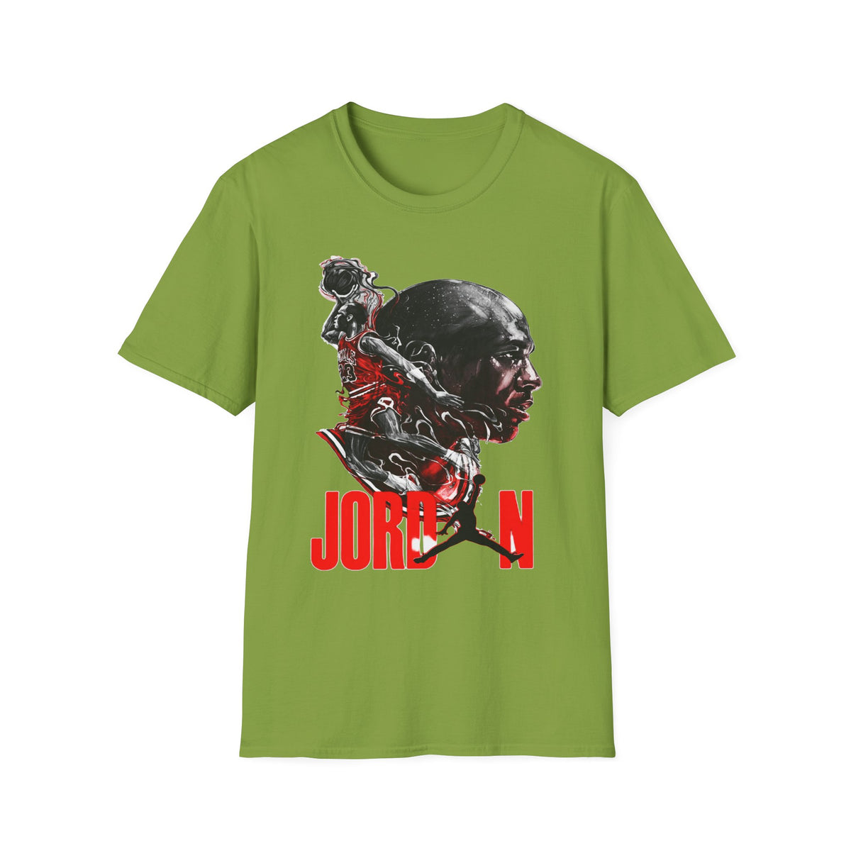 Michael Jordan Graphic T-Shirt - Sporty Style for Basketball Fans