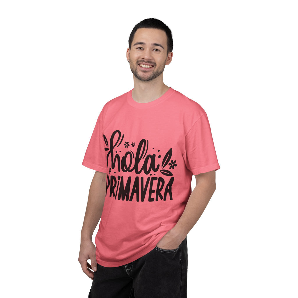 Hola Primavera T-Shirt — Floral Spring Graphic Tee