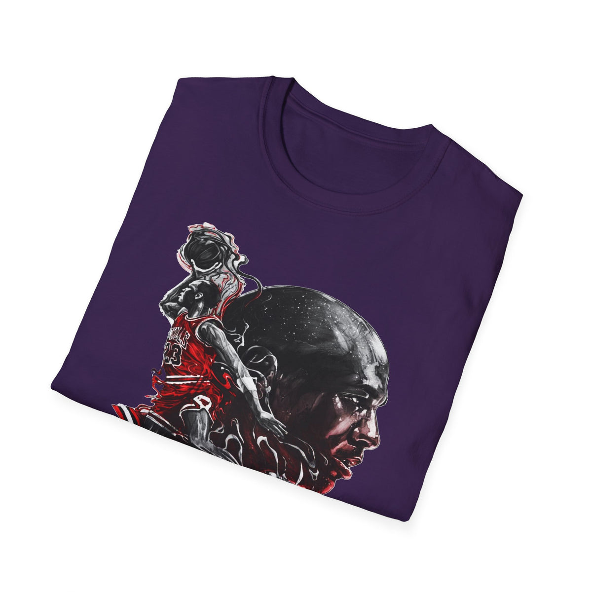 Michael Jordan Graphic T-Shirt - Sporty Style for Basketball Fans