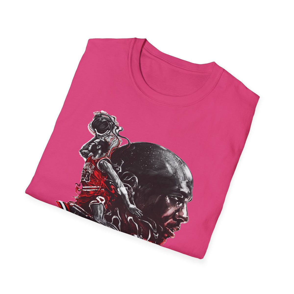 Michael Jordan Graphic T-Shirt - Sporty Style for Basketball Fans