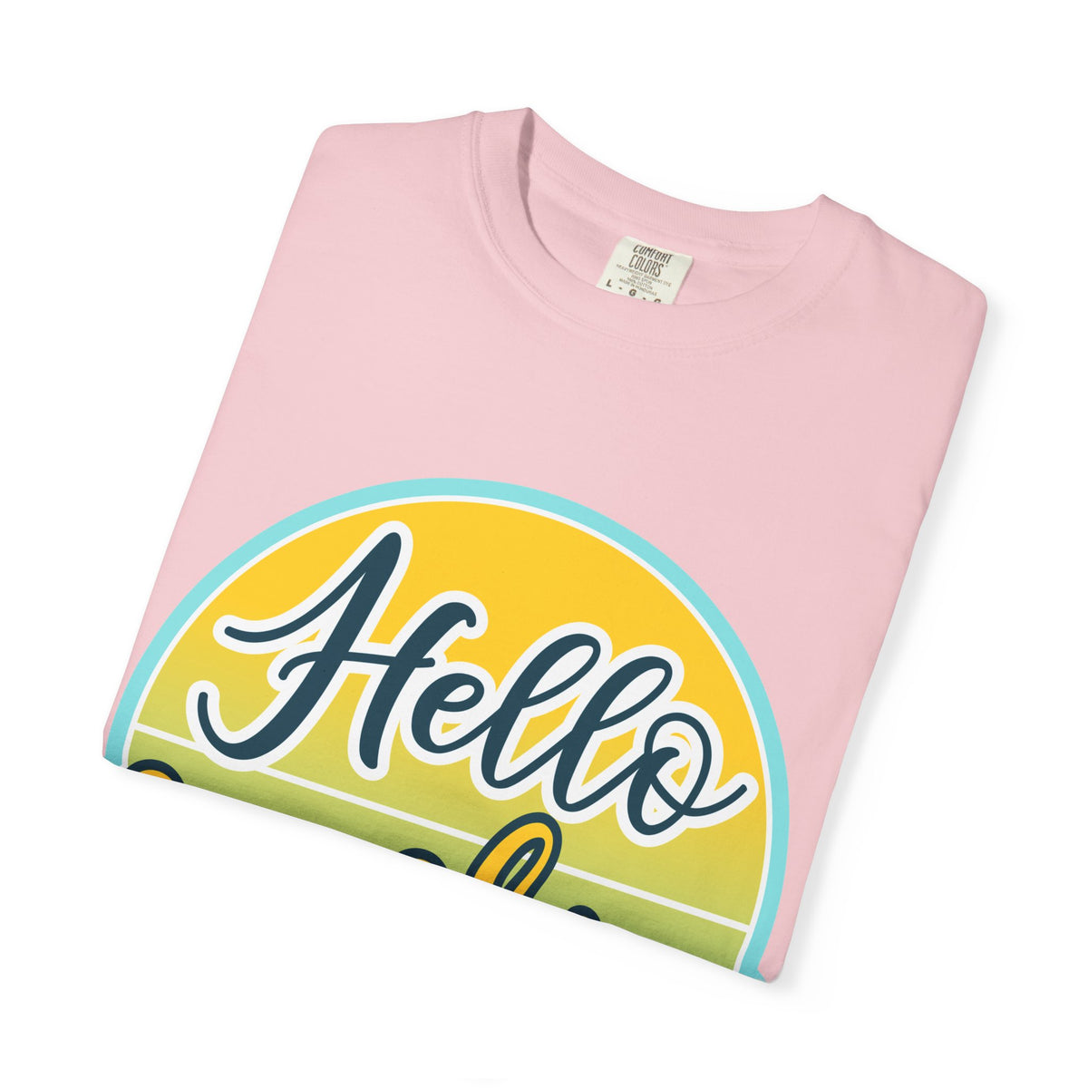 Hello Sunshine T-Shirt — Retro Sun Graphic Tee for Bright, Sunny Vibes