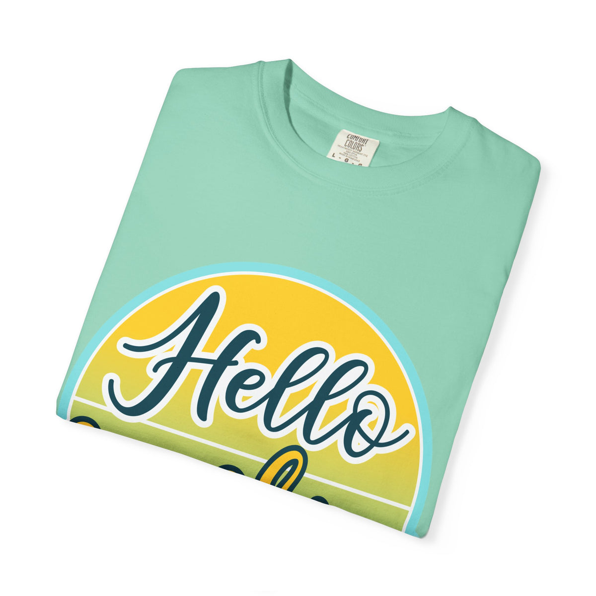 Hello Sunshine T-Shirt — Retro Sun Graphic Tee for Bright, Sunny Vibes