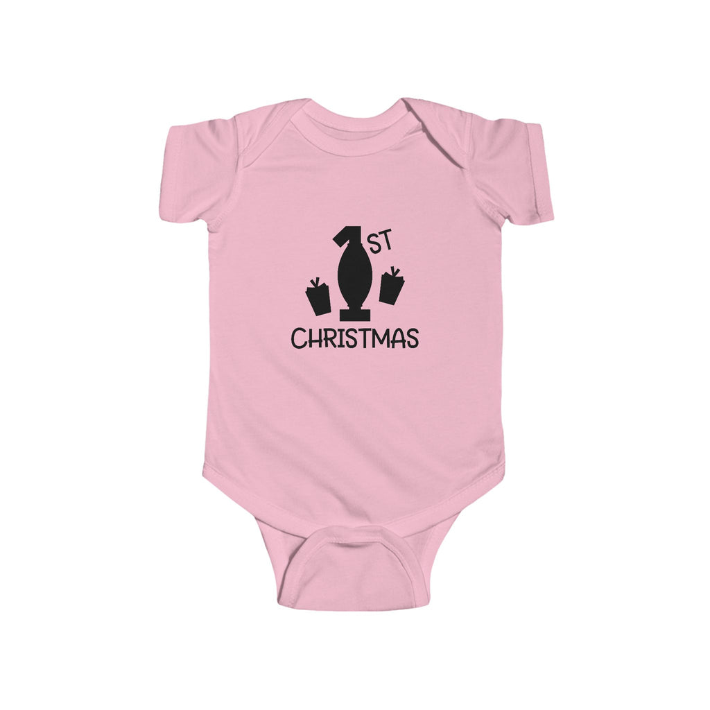 Baby's 1st Christmas Bodysuit – Penguin & Gifts Infant Onesie