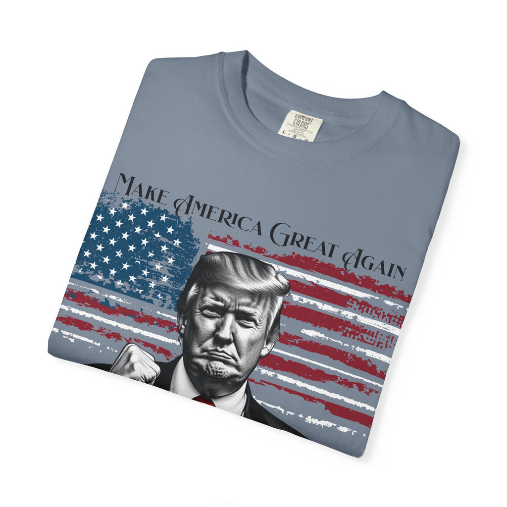 Patriotic 2024 Political Graphic T-Shirt — 'Make America Great Again' Design