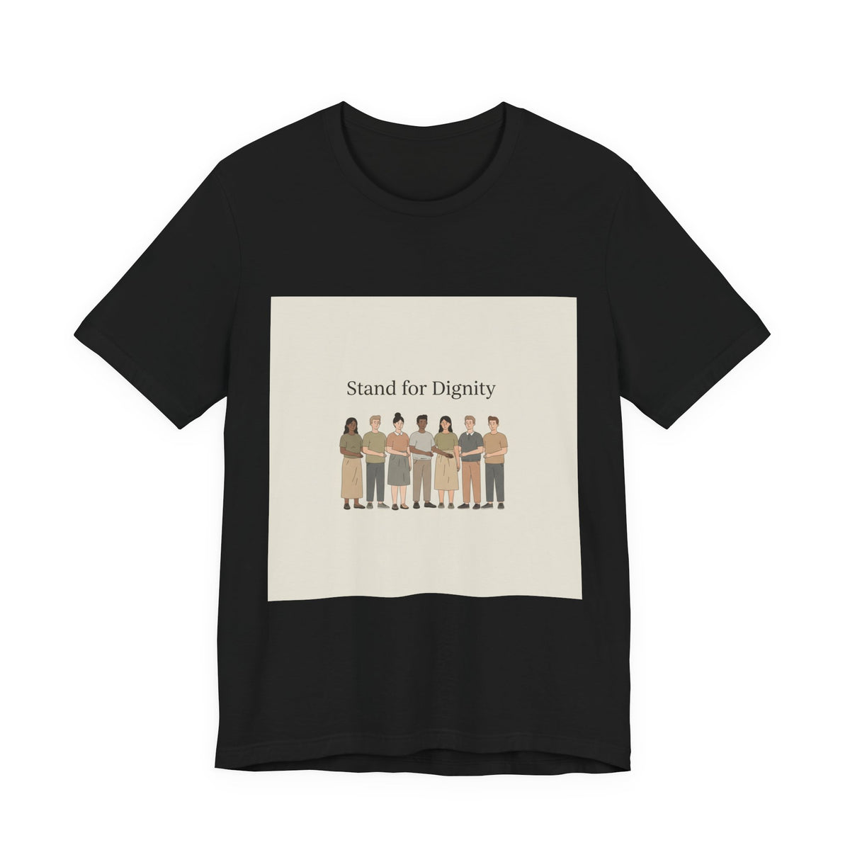 Stand for Dignity Tee | human dignity shirt, unity nonpartisan message