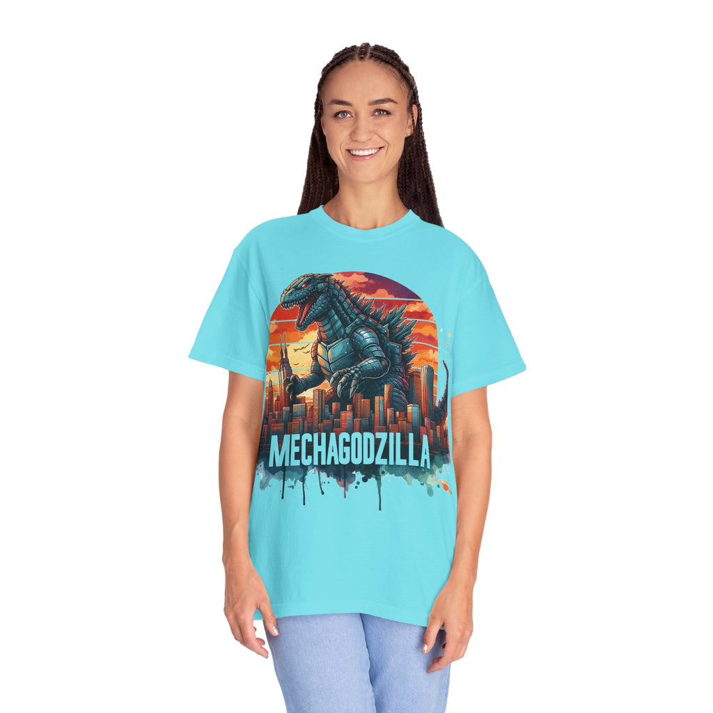 Mechagodzilla Graphic T-Shirt — Retro City Kaiju Tee