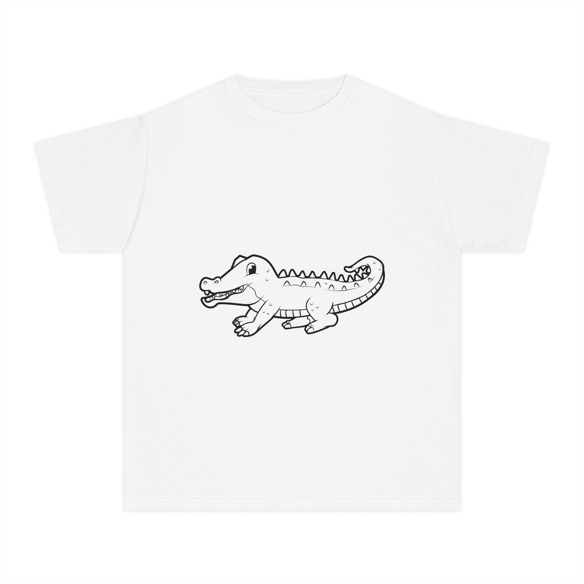 Kids Crocodile Graphic Tee — Playful Alligator Shirt for Boys & Girls