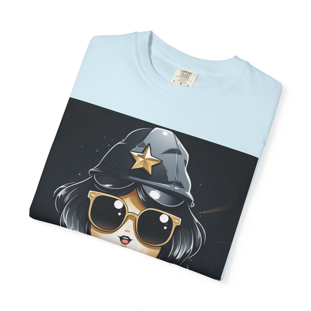 Police Pup T-Shirt — Cute Kawaii Cop Dog in Sunglasses Graphic Tee