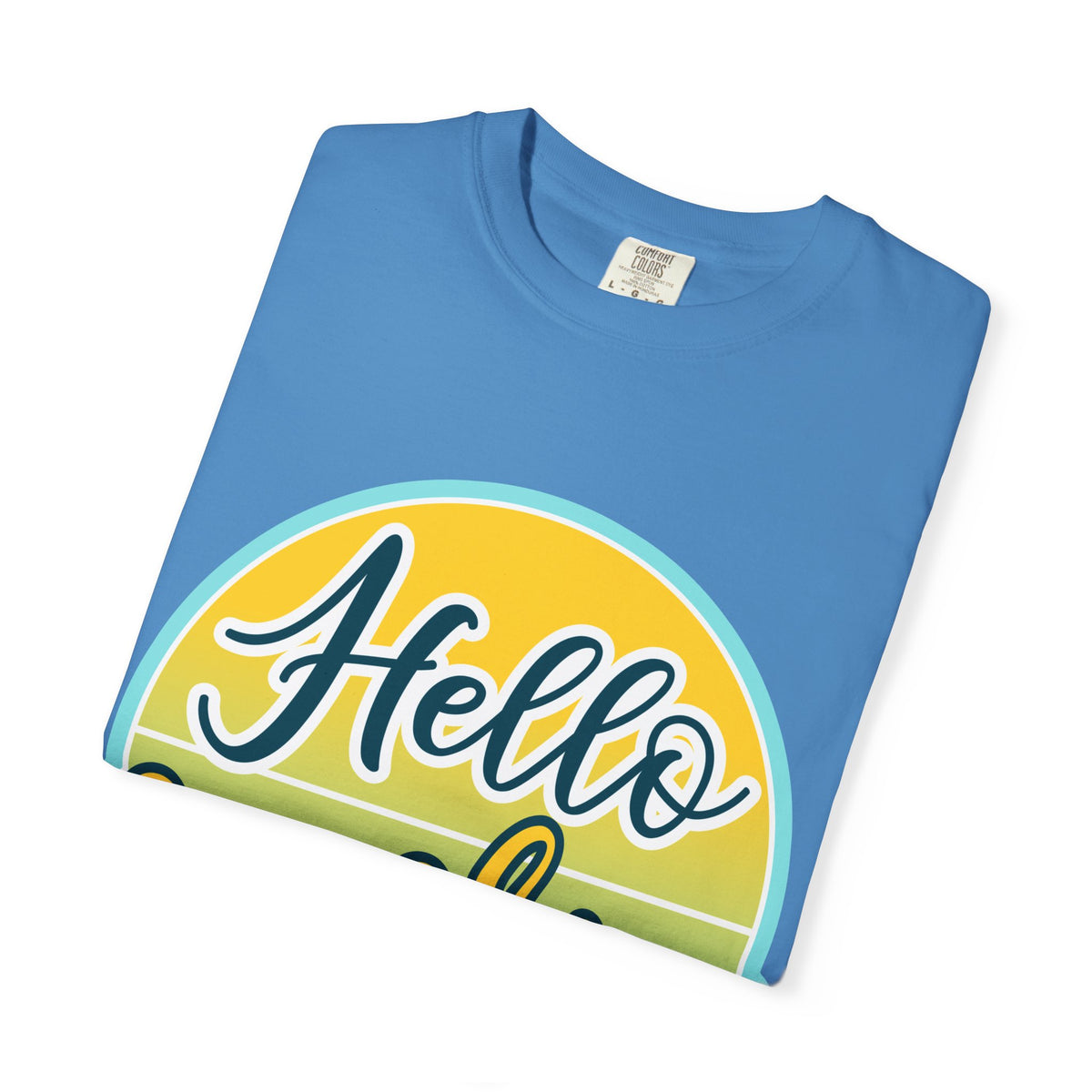Hello Sunshine T-Shirt — Retro Sun Graphic Tee for Bright, Sunny Vibes