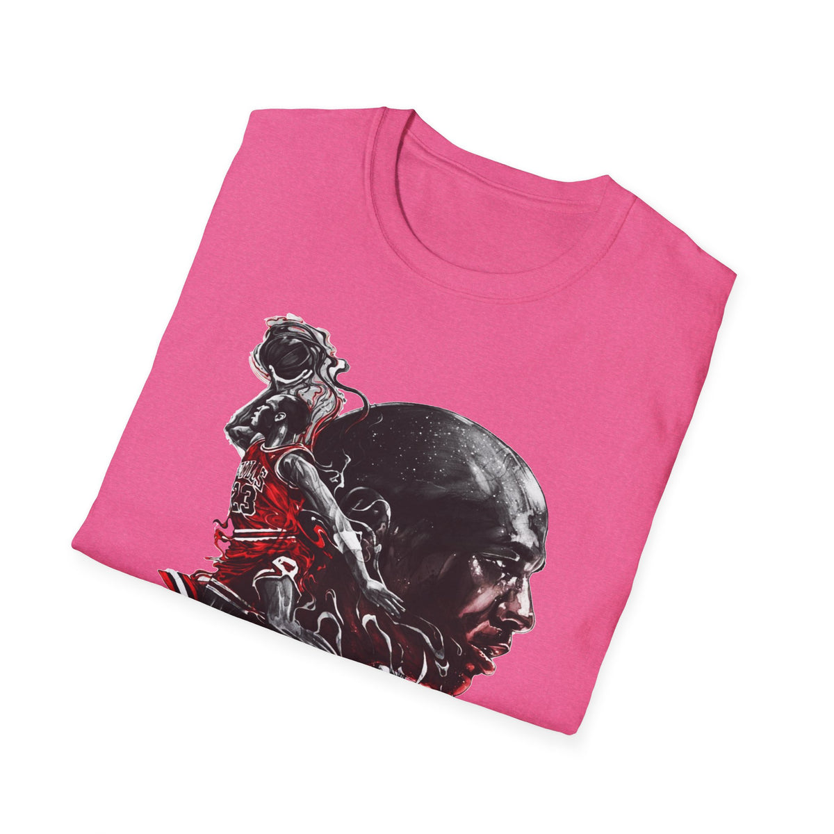 Michael Jordan Graphic T-Shirt - Sporty Style for Basketball Fans