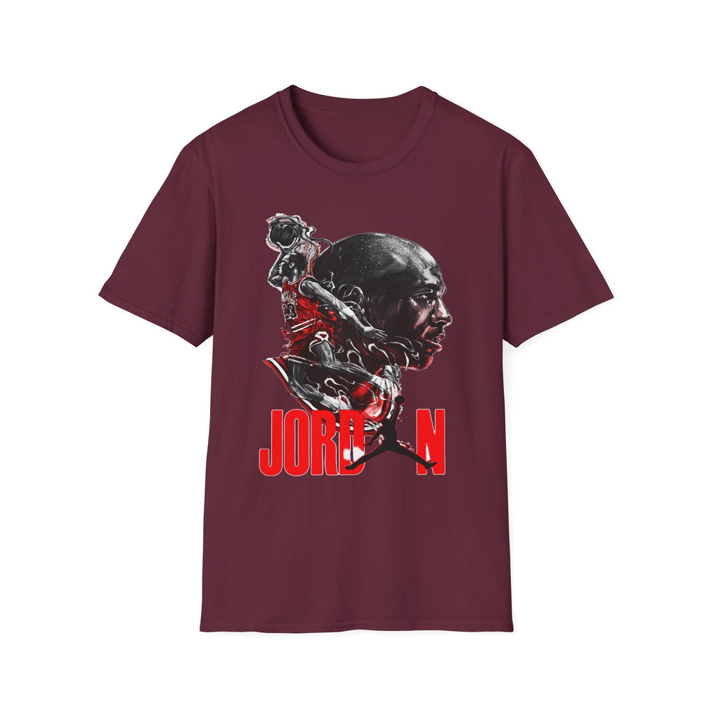Michael Jordan Graphic T-Shirt - Sporty Style for Basketball Fans