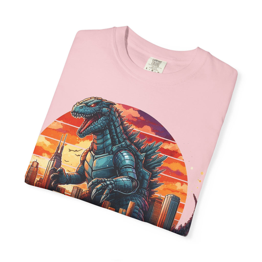 Mechagodzilla Graphic T-Shirt — Retro City Kaiju Tee