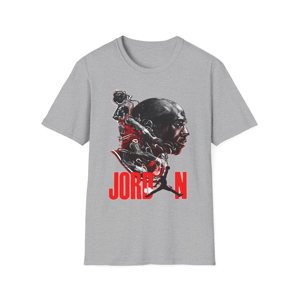 Michael Jordan Graphic T-Shirt - Sporty Style for Basketball Fans