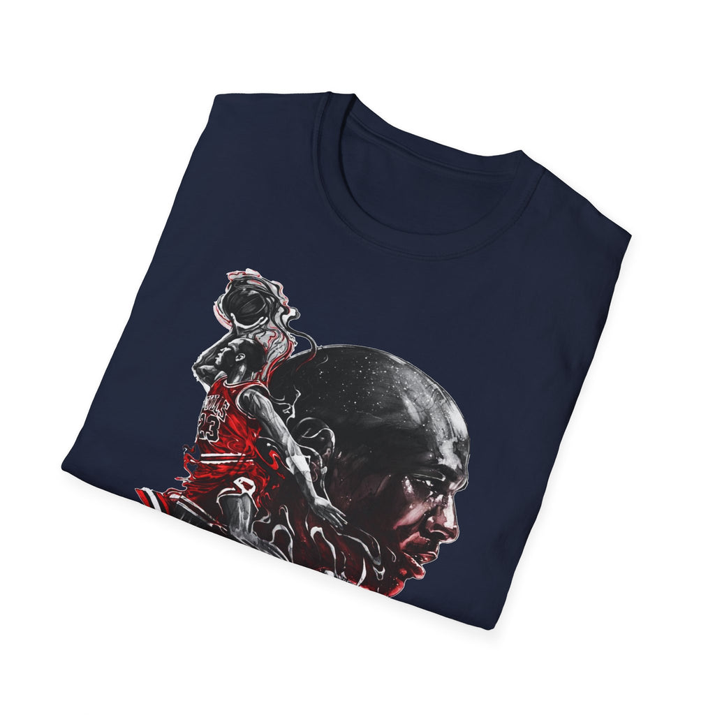 Michael Jordan Graphic T-Shirt - Sporty Style for Basketball Fans