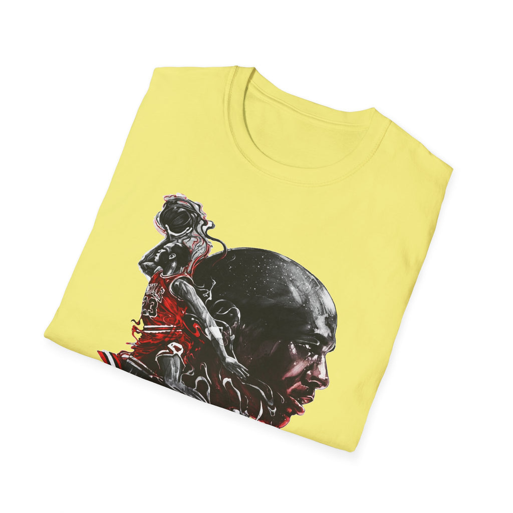 Michael Jordan Graphic T-Shirt - Sporty Style for Basketball Fans