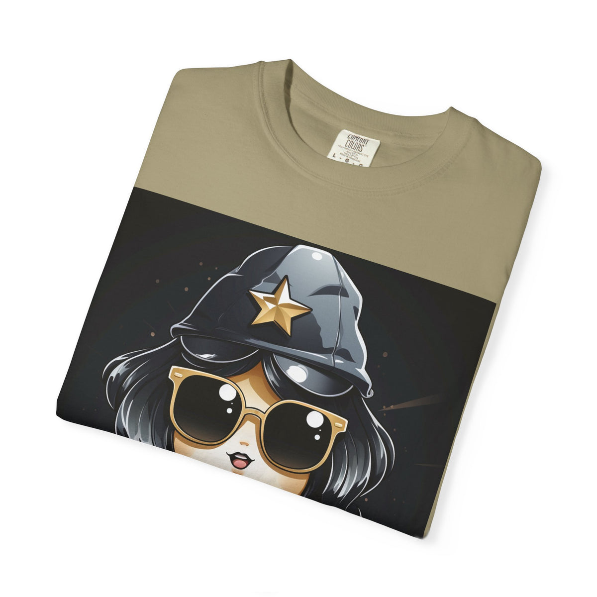 Police Pup T-Shirt — Cute Kawaii Cop Dog in Sunglasses Graphic Tee