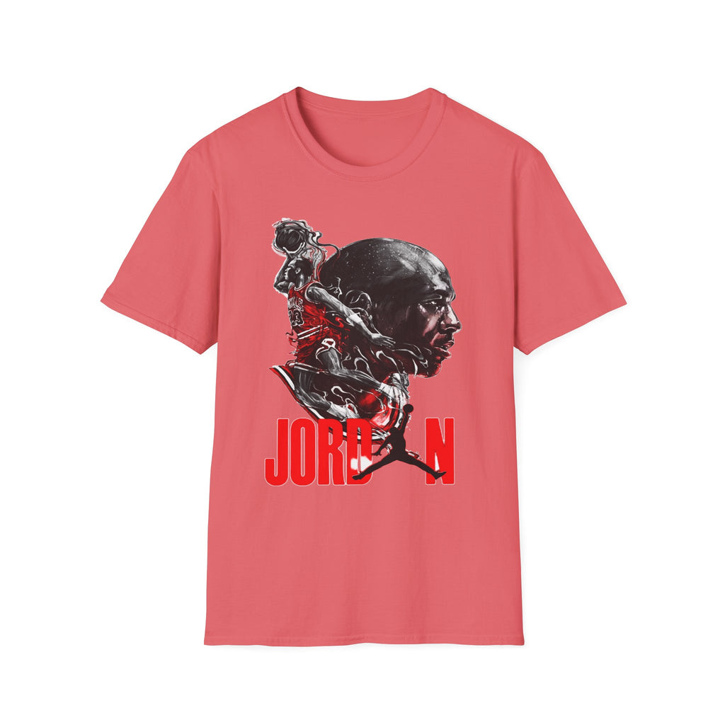 Michael Jordan Graphic T-Shirt - Sporty Style for Basketball Fans